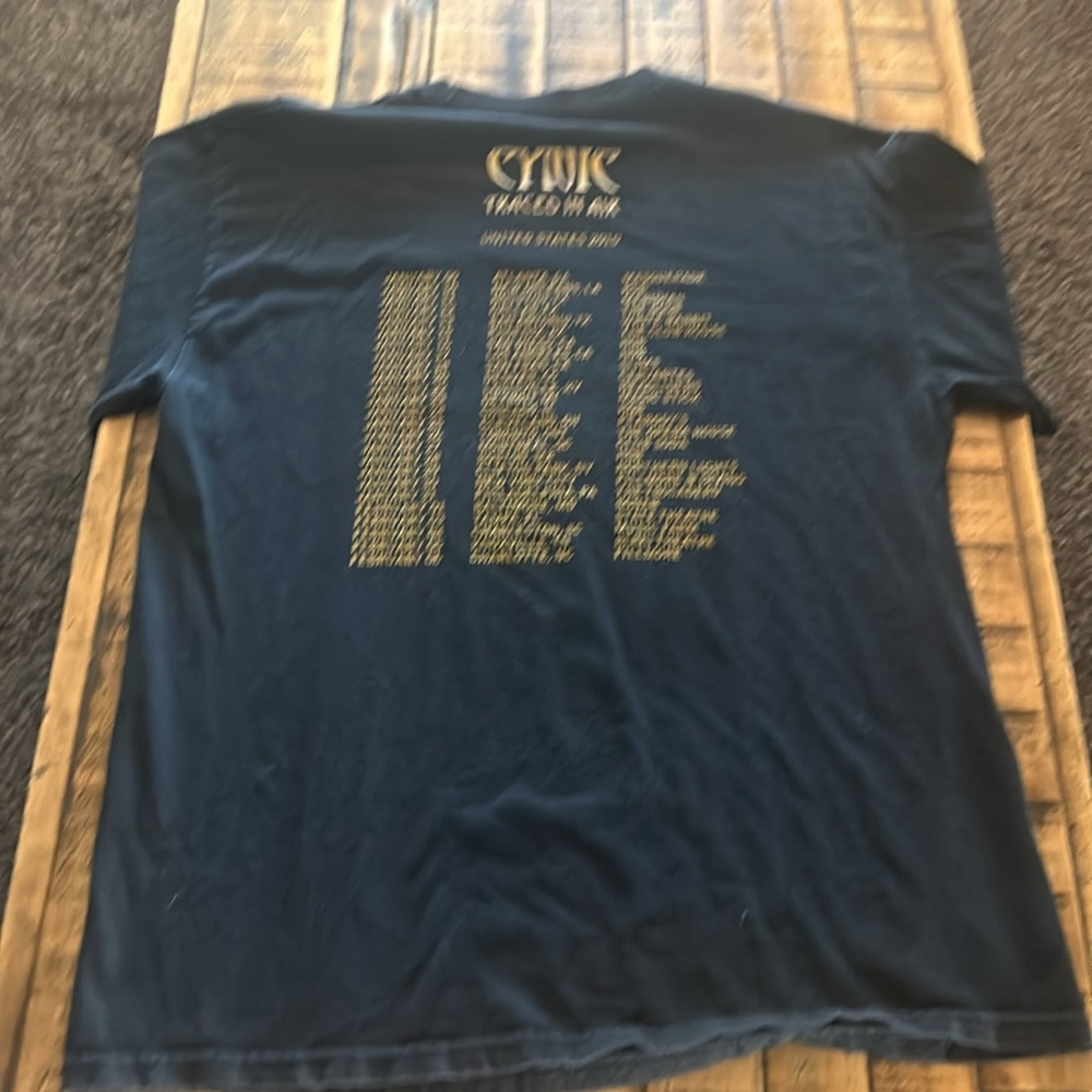 Cynic - Traced in Air - 2010 Tour Shirt - Picture 6 of 6